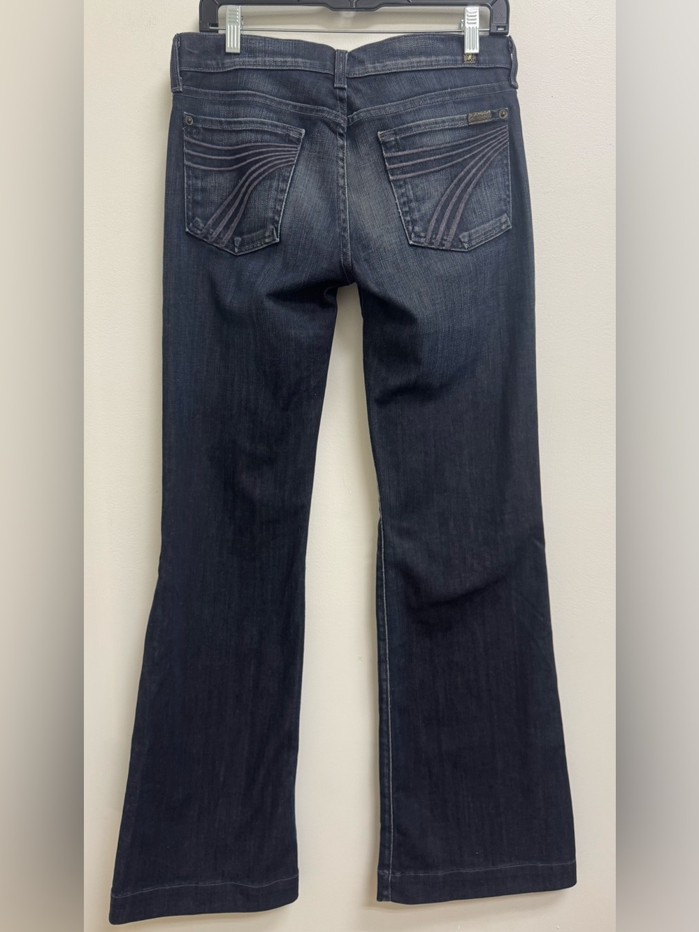 7 For All Mankind Dark Wash Flare Jeans